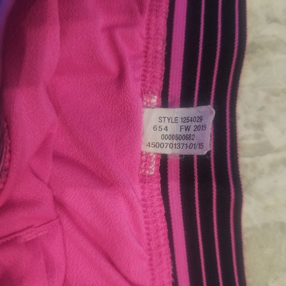 Under Armour Pink Printed Athletic Shorts | Striped Waistband Women’s S - Picture 8 of 8